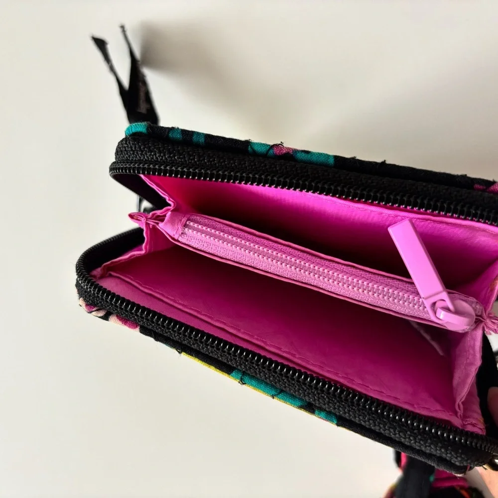 vera bradley id case with lanyard